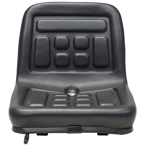 vidaXL Asiento de Tractor Universal Negro Maquinaria Casa y Jardín Jardinería