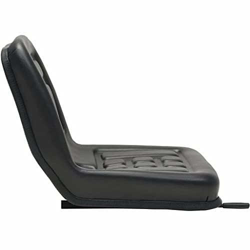 vidaXL Asiento de Tractor Universal Negro Maquinaria Casa y Jardín Jardinería