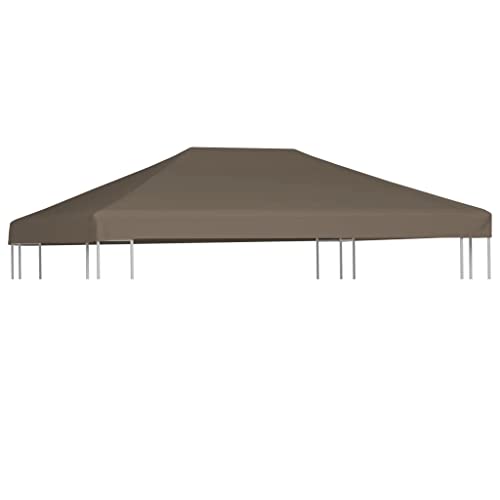 vidaXL Toldo de Cenador 310 g/m² Casa Jardín Terraza Patio Piscina Decoración Diseño Estilo Lona Cubierta Capa Dosel Parasol Palio Estor 3x4 m Burdeos