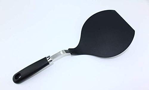 Voarge Pizza Turner Lifter - Espátula para tortitas y tortitas (resistente al calor, plástico, para ollas y sartenes)