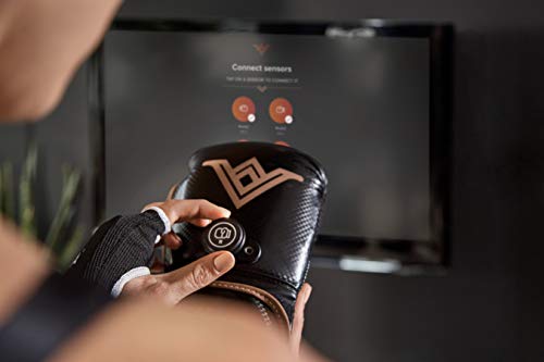 VOLAVA Boxing Full Kit - Equipo Completo de Boxing con sensores de Movimiento, pulsómetro, Saco de Boxeo y Guantes. Uso doméstico. GANA Fuerza y Resistencia. Clases virtuales bajo suscripción.