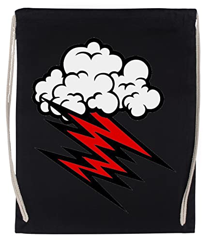 Wigoro Gracioso Hellacopters Iluminación Gimnasio Viajar Bolso Con Cordón Negro Gym Travel Bag