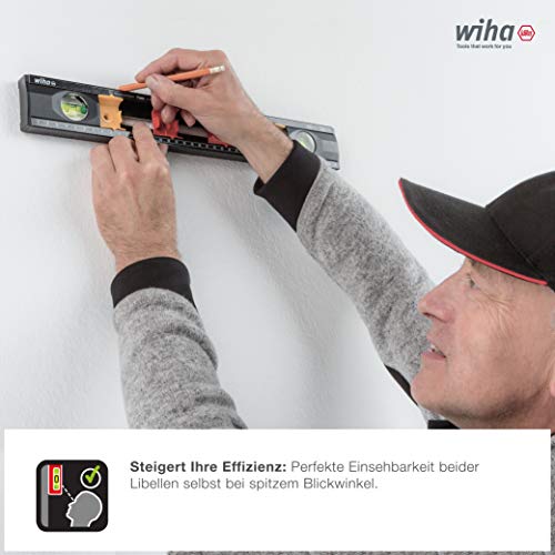 WIHA 42074 - Nivel de burbuja de aire para electricistas SB 246-91 Electrician's spirit level Ref. SB24691