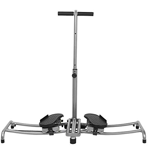 WJIN Ejercitador de piernas, Cardio, Pierna Plegable, Ejercicio Cardiovascular, máquina de Entrenamiento Paso a Paso, Equipo de Fitness para Muslos y glúteos