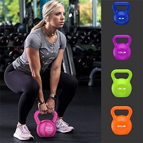 WJJ Pesa Rusa Pesa Rusa 8kg Kettlebells, Kettlebells De Fitness, Mujeres Y Hombres, Mancuernas para El Hogar, Kettlebells Atlético, Bola, Kettlebells, Mancuernas (Size : 4.5KG)