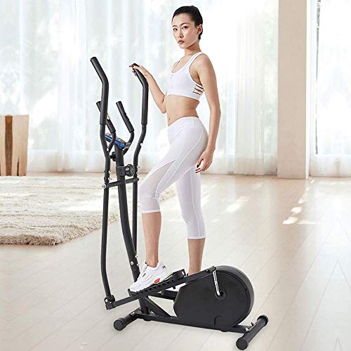 WLA Sombrero de Pescador Sombrero Combinación de máquina de Entrenamiento elíptica 2-en-1 Ciclo y Entrenador elíptico para el Entrenamiento de Cardio de Fitness para el hogar para los Deportes