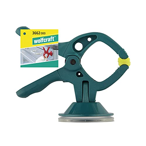 wolfcraft Mini-pinza con resorte con ventosa microfix S I 3662000