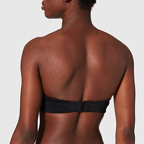 Wonderbra Perfect Strapless BH Sujetador, Negro, 95D (Talla Fabricante: 95D) para Mujer