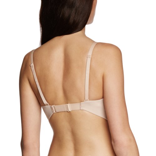 Wonderbra Ultimate Plunge, Sujetador con Escote Para Mujer, Beige (Skin), 90C (Talla fabricante: 90C)