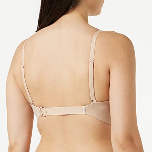 Wonderbra Ultimate Plunge, Sujetador con Escote Para Mujer, Beige (Skin), 90C (Talla fabricante: 90C)