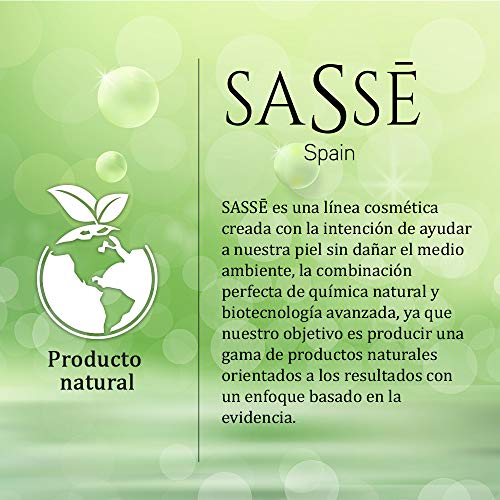 WRINKLE CORRECT - Sérum Antiedad Con Ácido Hialurónico De Bajo Peso Molecular. Hidrata. 30 Ml. Producto Natural Y Vegano. Fabricado En España. Premios Innovación, e I+d. Sasse, Trasnsparente