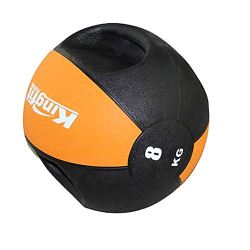 WXYZ Pelota Medicinal Balones Medicinales De Goma con Doble Asa, Ideal para Entrenamiento Físico, Entrenamiento De Fuerza De Equilibrio, Sentadilla 3kg, 8kg, 9kg, 10kg, 12kg (Size : 8kg)