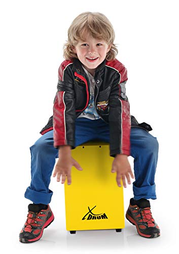 XDrum KC-37G Cajón para niños en amarillo