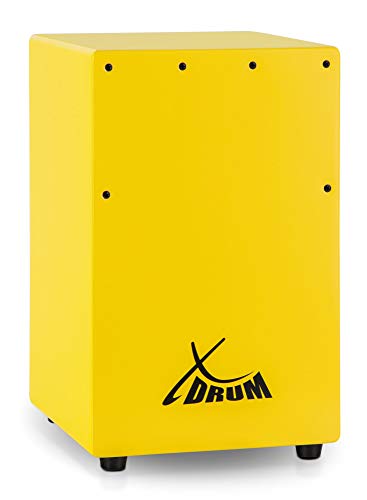 XDrum KC-37G Cajón para niños en amarillo