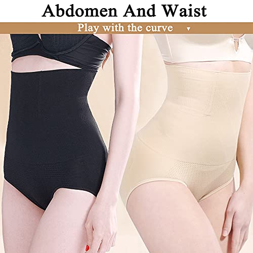 XDSP Cintura Alta Braguitas Moldeadora Fajas Reductoras, Body Shaper para Mujer Shapewear Faja Reductora Adelgazantes para Mujer (Black, M)