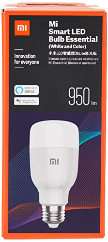 Xiaomi Bombilla inteligente MI LED SMART BULB ESSENTIAL WHITE AND COLOR - 9W - E27 - 950 LUMENES - 1700-6500K - WIFI - APP MI HOME