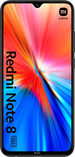 Xiaomi Redmi Note 8 Edición 2021- Smartphone 4GB RAM + 64GB ROM MediaTek Helio G85 Octa-Core Processor, Negro (Versión ES/PT)