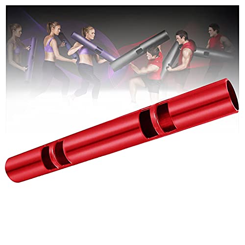 XPZ Barra De Entrenamiento De Fuerza De 6kg, Tubo De Entrenamiento De Gimnasio De 12 Kg Adecuado para Todo Tipo De Entrenamiento Físico, Rojo (Size : 12KG)