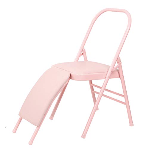 XWJJ Silla De Yoga Iyengar Juguetes De Muebles para Adultos Fácil De Montar Silla Multifuncional Portátil Plegable Soporte De La Cintura Súper Durable Silla De Yoga Reforzada Yoga Mad,C