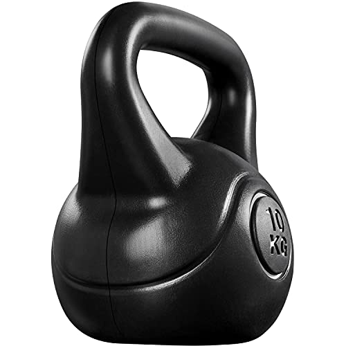 Yaheetech Kettlebell de Hormigón Pesa Rusa 10 kg Culturismo en Casa Gimnasio Deporte Interior Exterior