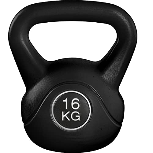 Yaheetech Kettlebell de Hormigón Pesa Rusa 16 kg Culturismo en Casa Gimnasio Deporte Interior Exterior