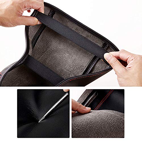 YEE PIN Golf 7 MK7 Reposabrazos Caja Cuero Cubierta, para V W Golf 7 MK7 2013-2018 Apoyabrazos de Consola Central Funda de Protección de Superficie Interior Accesorios