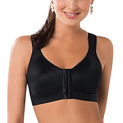 YOURPAI Bralette para mujer, sujetador deportivo con cierre frontal en forma de X, corrector de postura de yoga