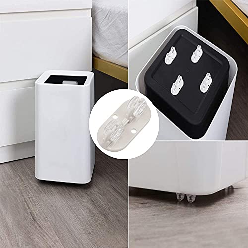 YPLonon - 16 Piezas Ruedas de Bola para Transmisión Polea para Caja Almacenamiento Ruedas Giratorias Pequeñas de 360 Grados Transportador de Muebles Para Cubo de Basura y Muebles Pequeños - 2 Tipos