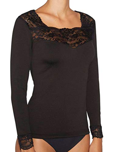 YSABEL MORA 7026-70005-MARINO-S - Camiseta TERMICA Manga Larga Mujer Color: Marino Talla: S