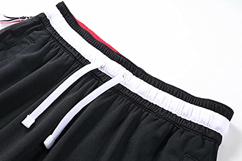 YUEMO Basketball Shorts Deportivos Hombre Elástica Pantalon Corto Bolsillos Hombre Athletic Pantalones Cortos Hombre Deportes Casuales Shorts