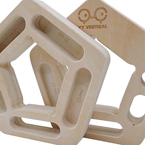 YY Vertical Los soportes de escalada para colgar más versátiles, ideal para entrenamiento en casa, fortalece tus dedos y parte superior del cuerpo