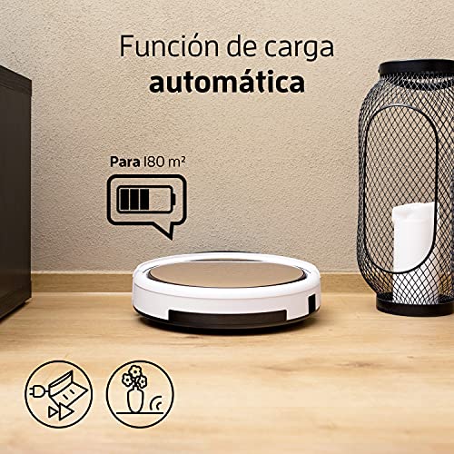 ZACO Robot aspirador y fregasuelos V5sPro con mando a distancia, Aspiradora y fregadora inteligente 2en1 para suelos duros, madera, parquet y alfombras, Aspiradoras para perros y pelos de mascotas