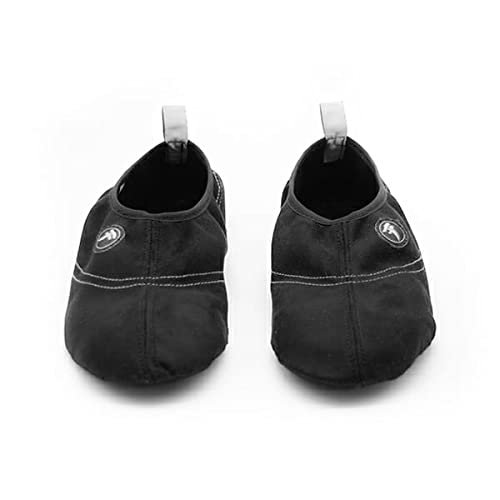 Zapatillas para Tatami. Calzado para la práctica de Artes Marciales, y Todos Aquellos Deportes Que se practican a pies Descalzos. (Negro y Rosa, Numeric_34)