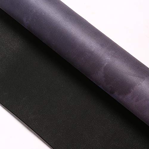 Zen&CO colchoneta de Yoga, material y textura ante gamuza, diseño original, ideal para ejercicios como Yoga, Pilates, Bikram, Ashtanga (183cm x 61cm x 4mm) (montaña)