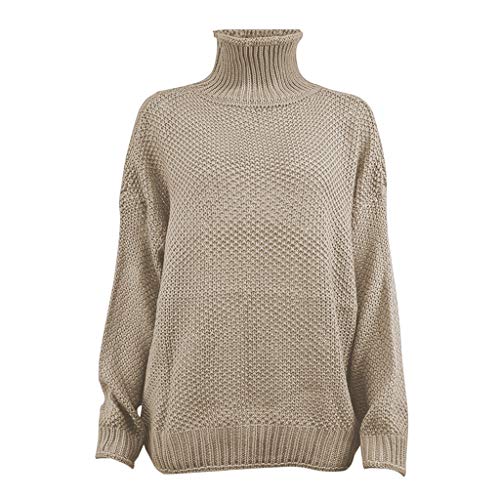 Zilosconcy Felpa Sudaderas Mujer Invierno Rebajas Cuello Alto Jersey Cálido Suéter Talla Grande Manga Larga Chaqueta con Capucha Vintage Abrigos con Bolsillo