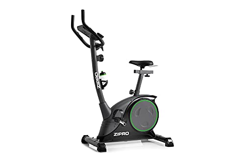 ZIPRO Bicicleta estática para Casa NITRO, entrenador eliptico, LCD Pantalla, sensores de pulso, ajuste de resistencia, 150kg