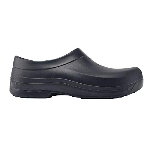 Zuecos de cocina Negros 69578-41/7 RADIUM de Shoes for Crews, unisex, ligeros, número 41, Negro, 7 UK