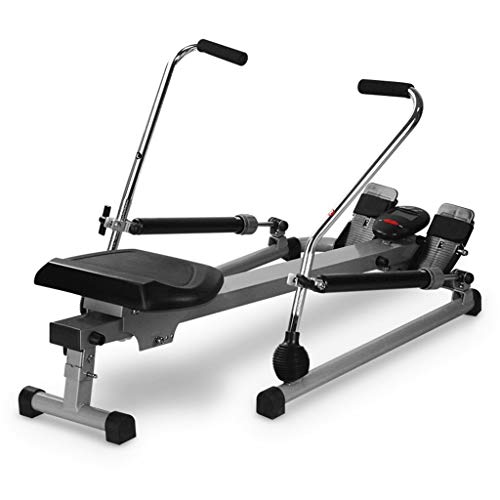 ZYCSKTL Rowing Machine Máquina Remo Fitness Plegable,Máquina De Remo Hidráulica Silenciosa para El Hogar, Máquina De Remo Plegable Scull, Equipo De Gimnasia con Una Carga De 120 Kg