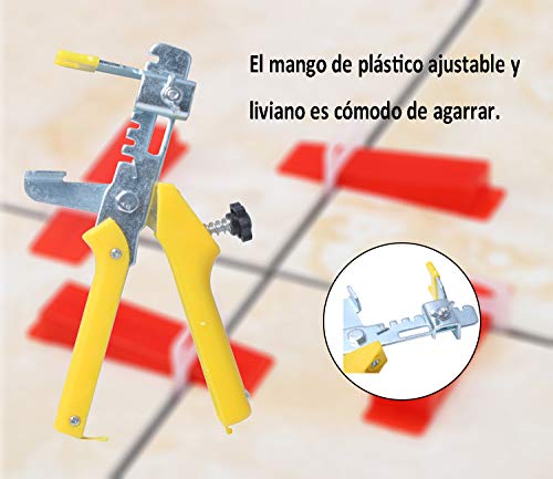 Alicates de suelo Sistema de Nivelación del Localizador de Azulejos, Herramienta de Mano Poweka para Baldosas de Suelo y Azulejos de Pared