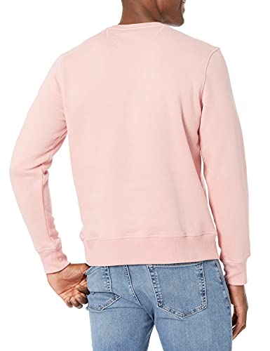 Amazon Essentials Crewneck Fleece Sweatshirt sudadera, Rosa (pink), Medium