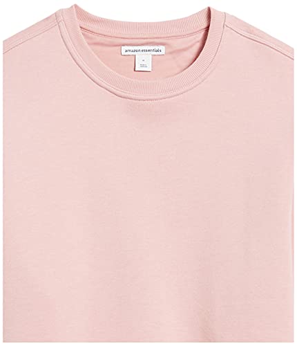 Amazon Essentials Crewneck Fleece Sweatshirt Sudadera, Rosa (Pink), X-Large