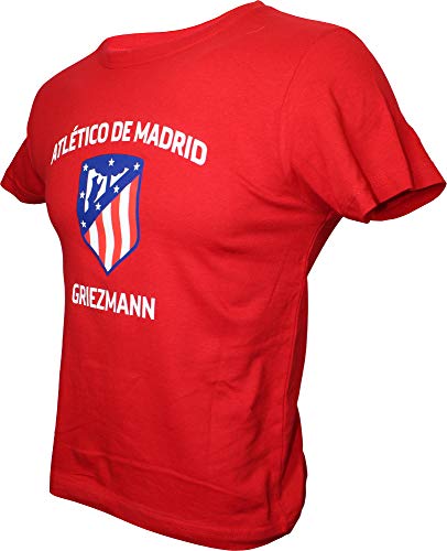 Atlético de Madrid Camiseta Infantil Team - Rojo - Griezmann - 7 (12 años)