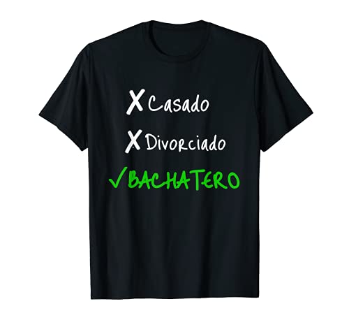 Bachata Danza Bachatero Música Latina Bailarín Regalo Camiseta