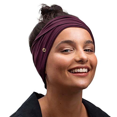 Blom Diadema Mujer Modelo Original – Cinta Pelo Mujer para Yoga, Vestir, Deporte, Viajar o Running – Accesorios para el Pelo de Diseño Multiestilo para Una Vida Activa – Turbante Anudado