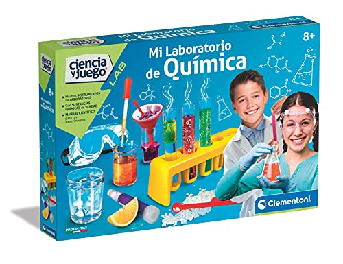 Clementoni - Mi Laboratorio de Quimica - juego científico a partir de 8 años, juguete en español (55287)