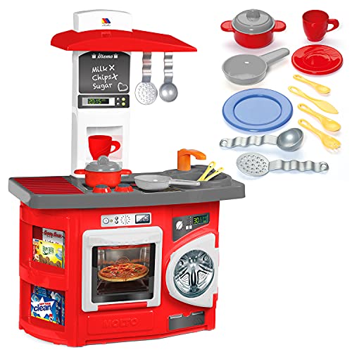 Cocina Infantil Molto Kitchen Roja