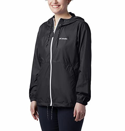 Columbia Flash Forward, Chaqueta cortavientos, Mujer, Negro (Black), L