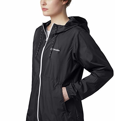 Columbia Flash Forward, Chaqueta cortavientos, Mujer, Negro (Black), L