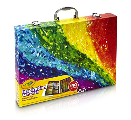 Crayola Inspiration art case - Kit de manualidades para niños (Lápiz de color, Lápiz, Rotulador), 140 piezas , Modelos/colores Surtidos, 1 Unidad