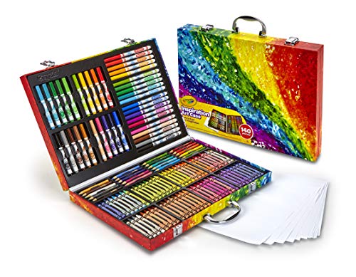 Crayola Inspiration art case - Kit de manualidades para niños (Lápiz de color, Lápiz, Rotulador), 140 piezas , Modelos/colores Surtidos, 1 Unidad